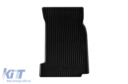 Specific rubber mats suitable for BMW 5 Series E39 1995-2004, 4-piece set, black color-image-6228888