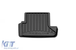 Specific rubber mats suitable for BMW 6 Series E64 convertible 2003-2010, 4-piece set, black color, with 24-month warranty-image-6222735