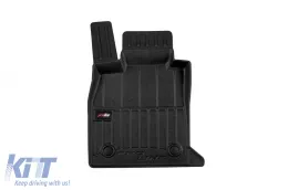 Specific rubber mats suitable for BMW 7 Series G70, i7 sedan after 2022, 4-piece set, black color, with 24-month warranty-image-6223769