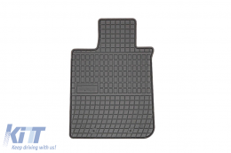 Specific rubber mats suitable for BMW 7 Series G12 after 2015, long wheelbase, 4-piece set, black color-image-6230638