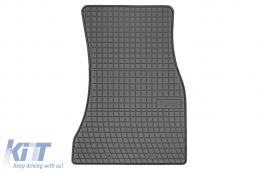 Specific rubber mats suitable for BMW 7 Series G12 after 2015, long wheelbase, 4-piece set, black color-image-6230639