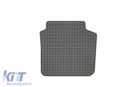 Specific rubber mats suitable for BMW 7 Series G12 after 2015, long wheelbase, 4-piece set, black color-image-6230641