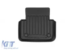 Specific rubber mats suitable for BMW 8 Series G16 Gran Coupe xDrive after 2019, 4-piece set, black color, with 24-month warranty-image-6223138