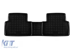 Specific rubber mats suitable for BMW i3 after 2013, 2-piece set, black color-image-6214303