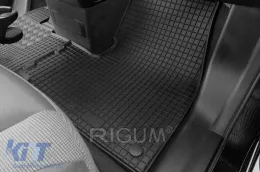 Specific rubber mats suitable for BMW i3 after 2013, 4-piece set, black color-image-6229269
