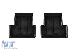Specific rubber mats suitable for BMW i4 G26 Gran Coupe, eDrive 40 after 2021, 4-piece set, black color-image-6214377