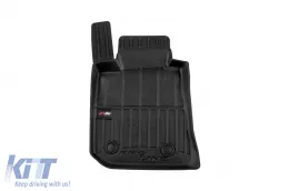 Specific rubber mats suitable for BMW i4 G26 Liftback after 2021, 4-piece set, black color, with 24-month warranty-image-6223753