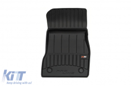 Specific rubber mats suitable for BMW i5 Series G61 wagon after 2023, 4-piece set, black color, with 24-month warranty-image-6222335