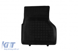 Specific rubber mats suitable for BMW iX after 2021, 3-piece set, black color-image-6214343