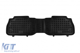 Specific rubber mats suitable for BMW iX after 2021, 3-piece set, black color-image-6214344
