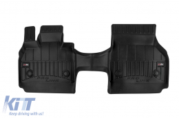 Specific rubber mats suitable for BMW iX I20 after 2021, 2-piece set, black color, with 24-month warranty-image-6223861