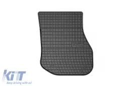 Specific rubber mats suitable for BMW iX1 U11 Electric after 2022, 4-piece set, black color-image-6231088