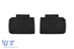 Specific rubber mats suitable for BMW iX1 X-Drive Electric after 2023, 4-piece set, black color-image-6214362