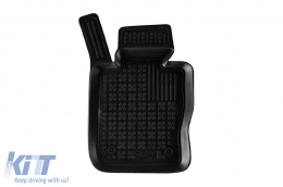 Specific rubber mats suitable for BMW X1 E84 2009-2016, 4-piece set, black color-image-6214186