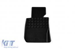 Specific rubber mats suitable for BMW X1 E84, Xdrive 2009-2015, 4-piece set, black color-image-6228466