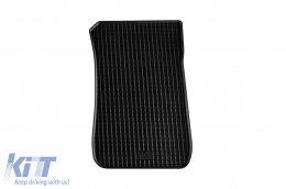 Specific rubber mats suitable for BMW X1 E84, Xdrive 2009-2015, 4-piece set, black color-image-6228467