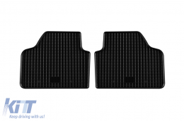 Specific rubber mats suitable for BMW X1 E84, Xdrive 2009-2015, 4-piece set, black color-image-6228468