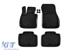 image-48-Specific rubber mats suitable for BMW X2 U10 after 2023, 4-piece set, black color
