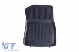 Specific rubber mats suitable for BMW X3 F25 2010-2017, X4 F26 2014-2018, 4-piece set, grey color-image-6214214