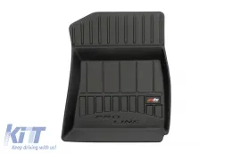Specific rubber mats suitable for BMW X3 F25 2010-2017 from Frogum 3D ProLine series, 4-piece set, black color, with 24-month warranty-image-6220941