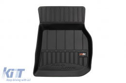 Specific rubber mats suitable for BMW X3 G01 after 2017, X4 G02 after 2018, 4-piece set, black color, with 24-month warranty-image-6222411