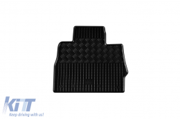 Specific rubber mats suitable for BMW X5 E53 1999-2006, 4-piece set, black color-image-6228474