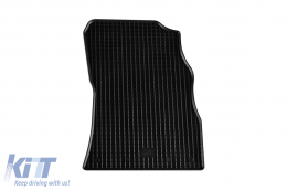 Specific rubber mats suitable for BMW X5 E53 1999-2006, 4-piece set, black color-image-6228475