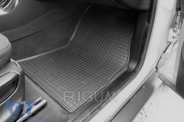 Specific rubber mats suitable for BMW X5 E53 1999-2006, 4-piece set, black color-image-6228478