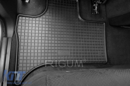 Specific rubber mats suitable for BMW X5 E53 1999-2006, 4-piece set, black color-image-6228479