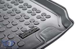 Specific rubber mats suitable for BMW X5 F15 2013-2018, X6 F16 2014-2019, 3-piece set, grey color-image-6214251