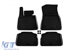 image-37-Specific rubber mats suitable for BMW X6 G06 after 2019, 4-piece set, black color