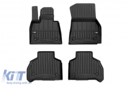 image-77-Specific rubber mats suitable for BMW X7 G07 after 2018 with 7 seats, 4-piece set, black color, with 24-month warranty