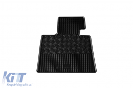 Specific rubber mats suitable for BMW X7 G07 after 2018, 4-piece set, black color-image-6229201