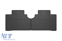 Specific rubber mats suitable for BYD Dolphin hatchback after 2021, 4-piece set, black color-image-6231214