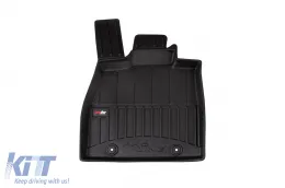 Specific rubber mats suitable for BYD Seal 6 DM-I station wagon, FWD, after 2024, 3-piece set, black color, with 24-month warranty-image-6224443