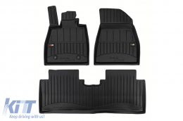 Specific rubber mats suitable for BYD Seal sedan after 2022, 3-piece set, black color, with 24-month warranty - ABFMT6018025