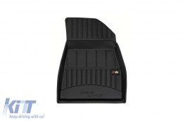 Specific rubber mats suitable for BYD Seal sedan after 2022, 3-piece set, black color, with 24-month warranty-image-6224128