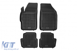 image-36-Specific rubber mats suitable for Chevrolet Spark 2012-2015, 4-piece set, black color