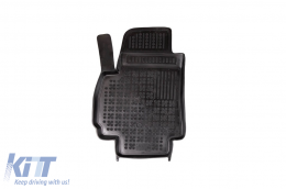 Specific rubber mats suitable for Chevrolet Orlando 2010-2018, 4-piece set, black color-image-6216218
