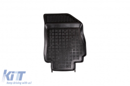 Specific rubber mats suitable for Chevrolet Orlando 2010-2018, 4-piece set, black color-image-6216219