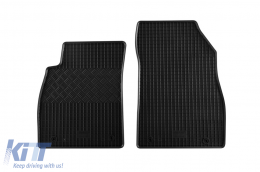 Specific rubber mats suitable for Chevrolet Malibu after 2012, Opel Insignia after 2008, Opel Insignia after 2014, 4-piece set, black color-image-6248836