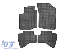 Specific rubber mats suitable for Citroen C1, Peugeot 108 after 2014, 4-piece set, black color - ABFMC6025092
