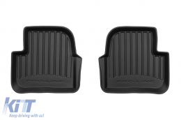 Specific rubber mats suitable for Citroen C3 III after 2016, 4-piece set, black color, with 24-month warranty-image-6221312
