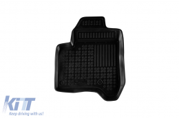 Specific rubber mats suitable for Citroen C3 Picasso 2008-2017, 4-piece set, black color-image-6214852