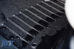 Specific rubber mats suitable for Citroen C3 Picasso I 2008-2017 from Frogum 3D ProLine series, 4-piece set, black color, with 24-month warranty-image-6222996