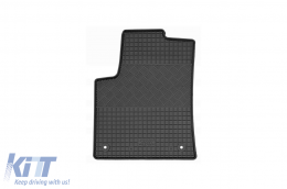Specific rubber mats suitable for Citroen C3 Aircross, Opel Crossland X after 2017, Opel Crossland after 2020, Citroen C3 Aircross after 2021, 4-piece set, black color-image-6249640