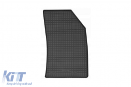 Specific rubber mats suitable for Citroen C3 Aircross, Opel Crossland X after 2017, Opel Crossland after 2020, Citroen C3 Aircross after 2021, 4-piece set, black color-image-6249641