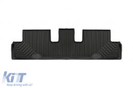 Specific rubber mats suitable for Citroen C4 Picasso 2013-2019, 3-piece set, black color-image-6226780