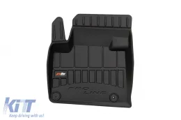 Specific rubber mats suitable for Citroen C5 II 2008-2017 from Frogum 3D ProLine series, 4-piece set, black color, with 24-month warranty-image-6221718
