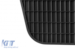 Specific rubber mats suitable for Citroen Jumper II, Peugeot Boxer, Fiat Ducato III after 2006, 2-piece set, black color-image-6227802